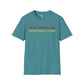 Mauritius text unisex softstyle tee