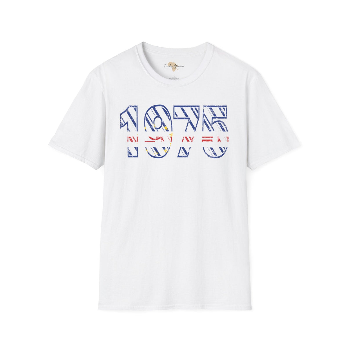 Cabo Verde year unisex softstyle tee Funky African