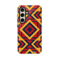 African Print Samsung Galaxy Tough Case Funky African