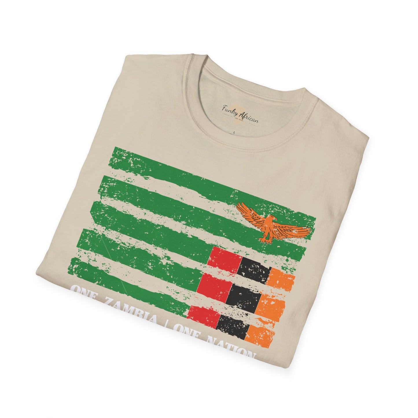 Zambia strip unisex softstyle tee