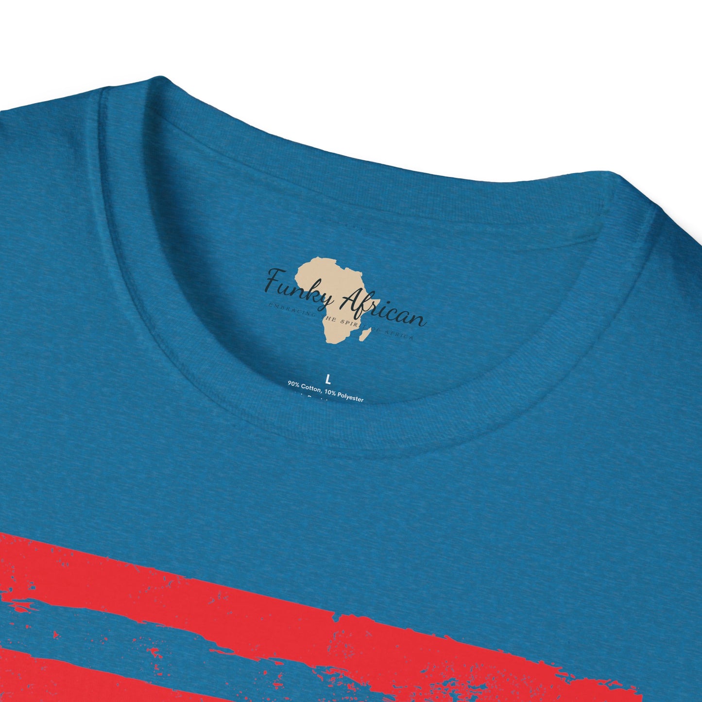 Burkina Faso strip unisex softstyle tee