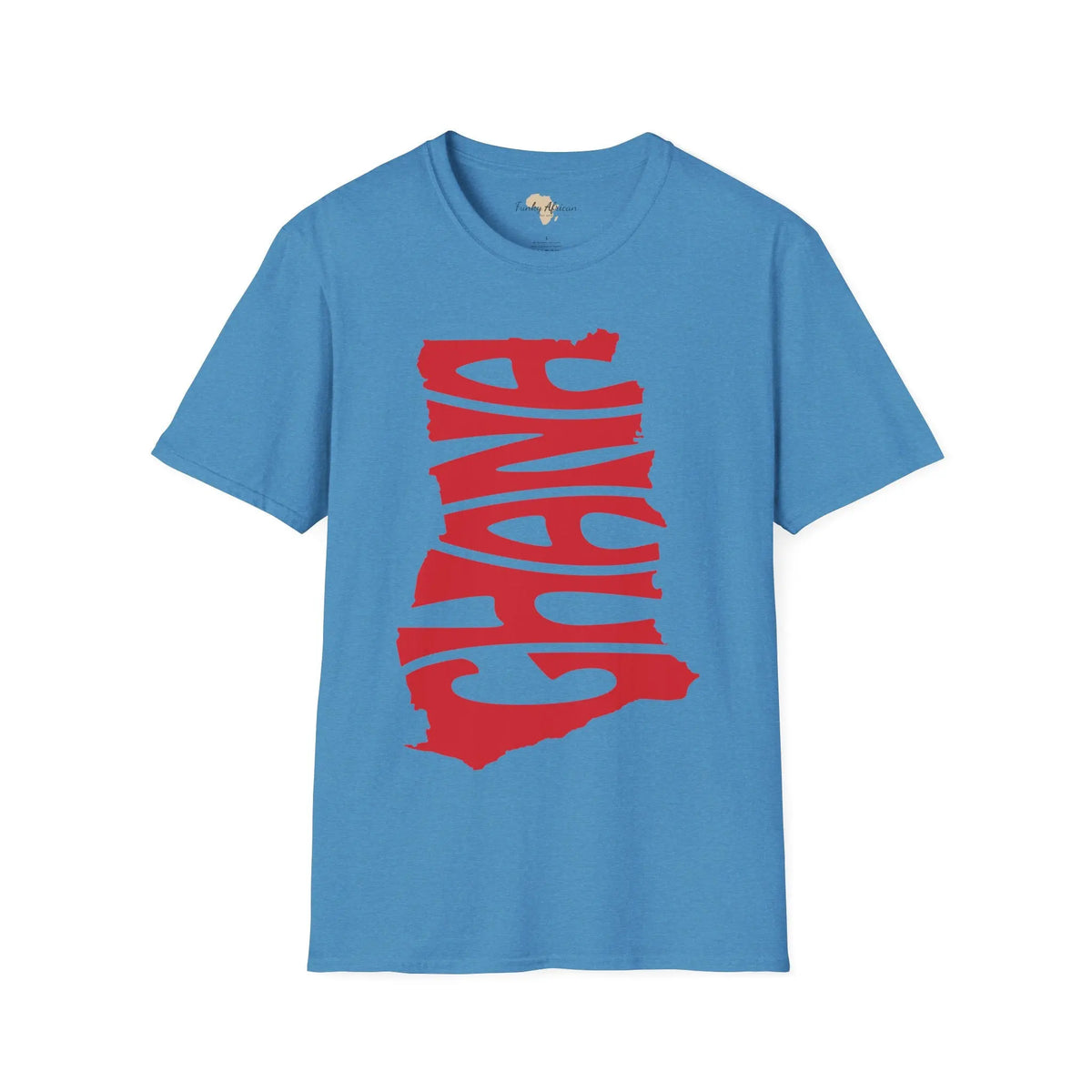 Ghana cut unisex softstyle tee Funky African