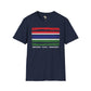 Gambia strip unisex softstyle tee