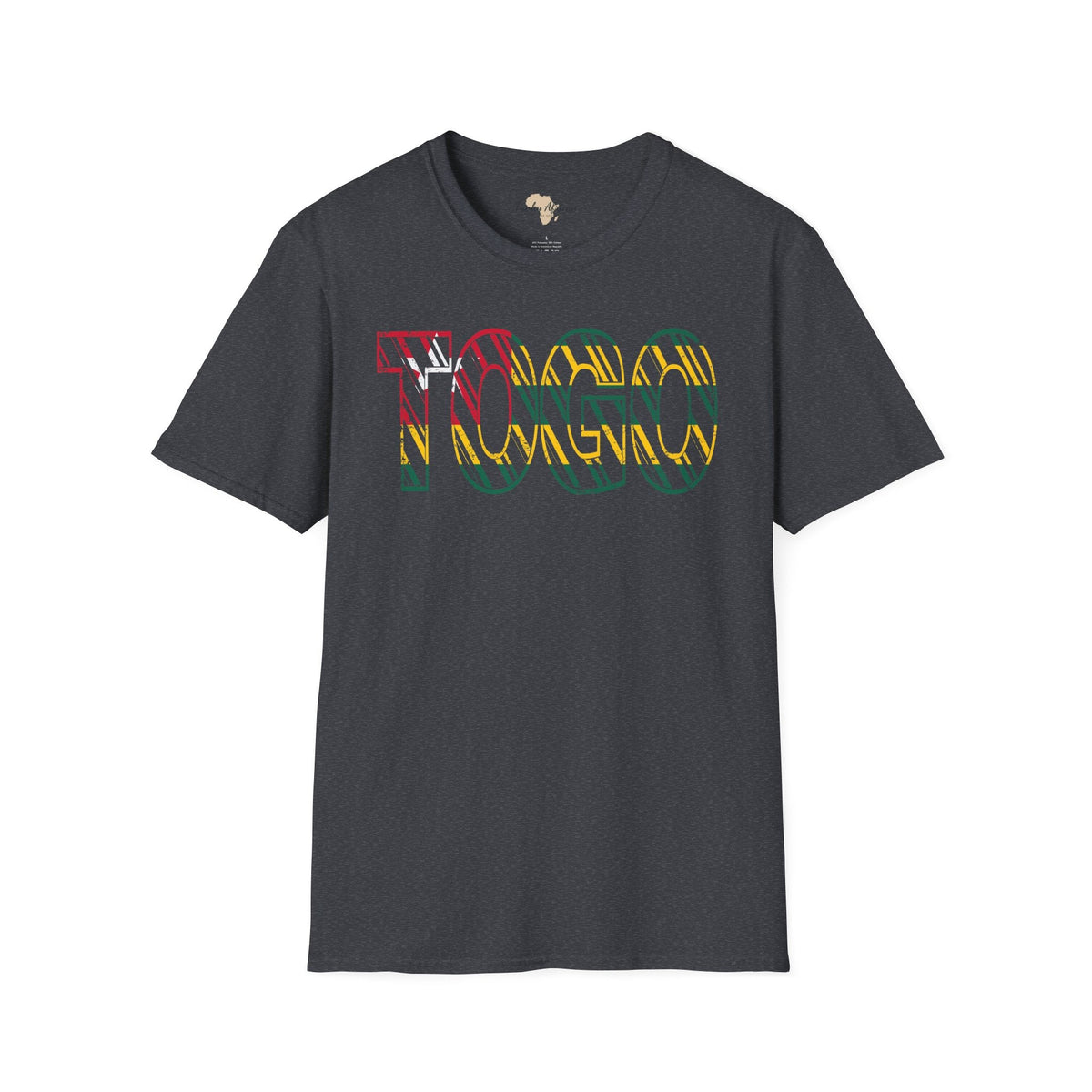 Togo text unisex softstyle tee Funky African