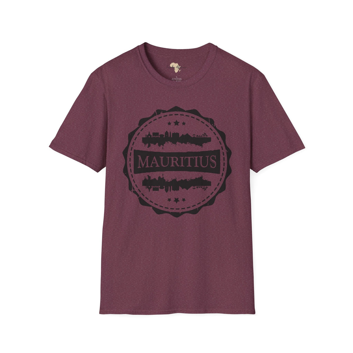 Mauritius Stamp unisex tee Funky African