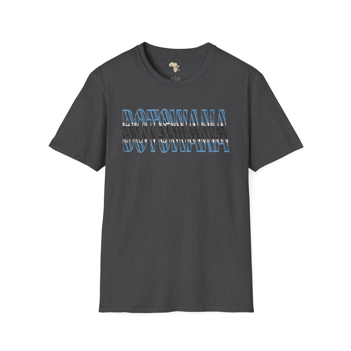 Botswana text unisex softstyle tee Funky African
