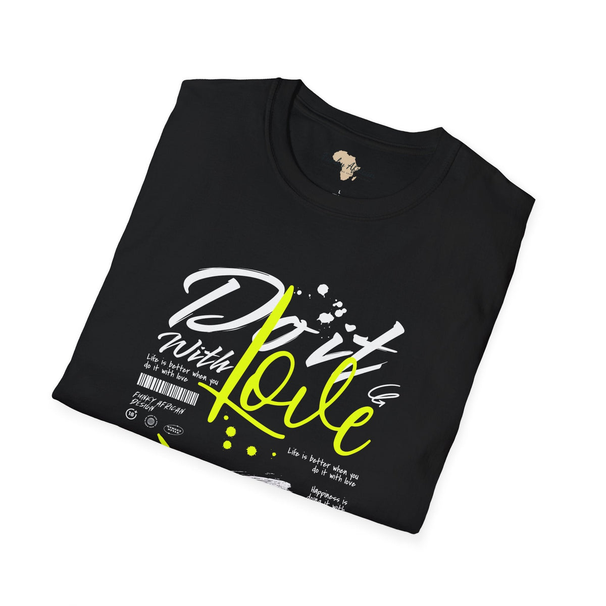 Do it with love unisex tee Funky African
