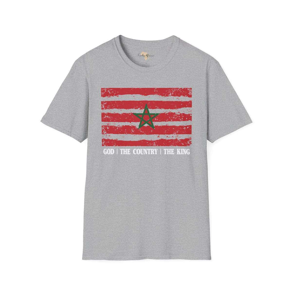 Morocco strip unisex softstyle tee Funky African
