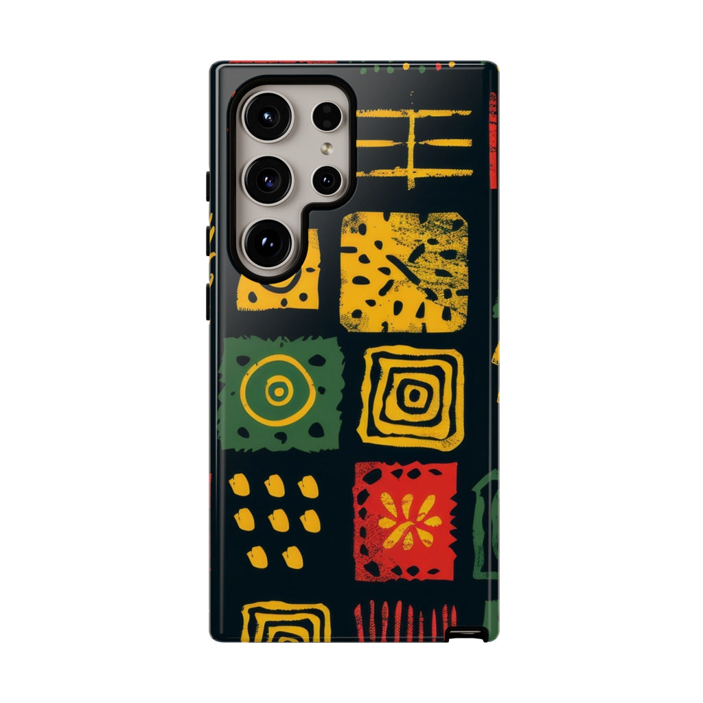 African Print Samsung Galaxy Tough Case Funky African