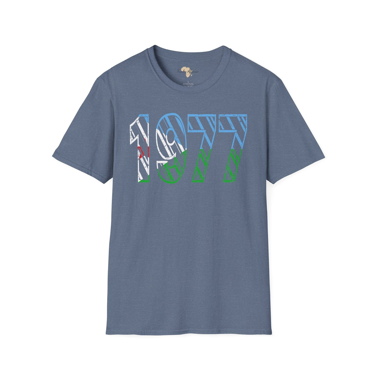 Djibouti year unisex softstyle tee Funky African