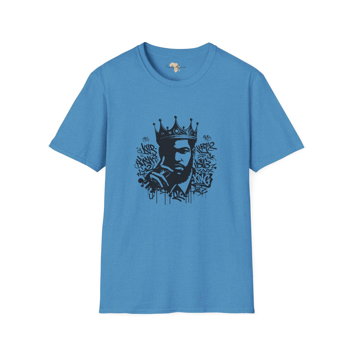African King graffiti unisex softstyle tee Funky African