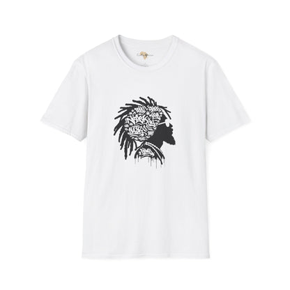 Funky graffiti unisex softstyle tee