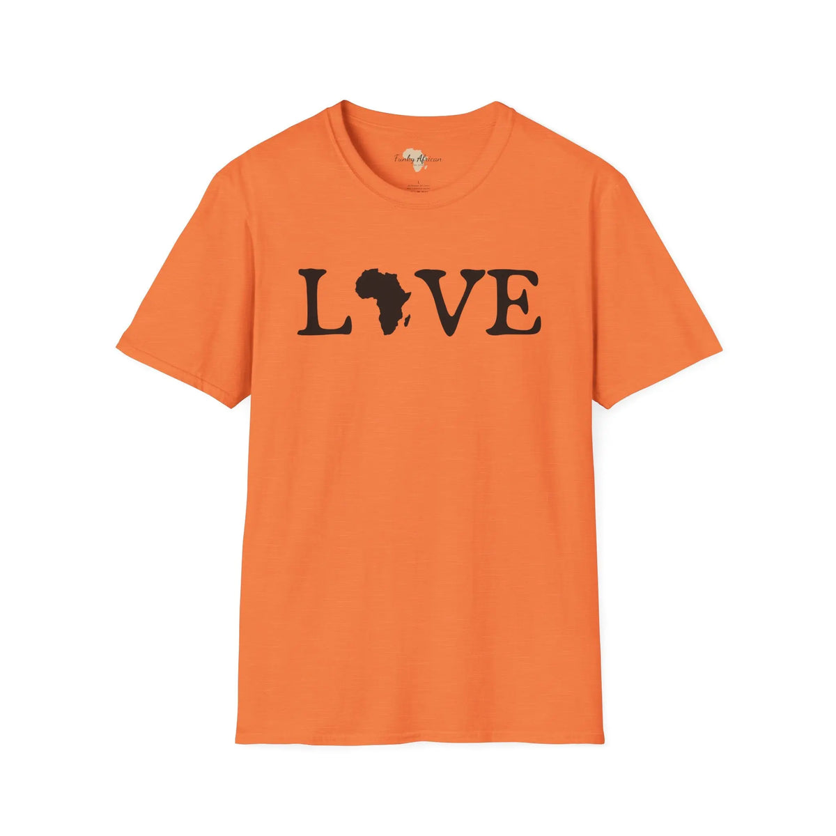 One love unisex softstyle tee Funky African