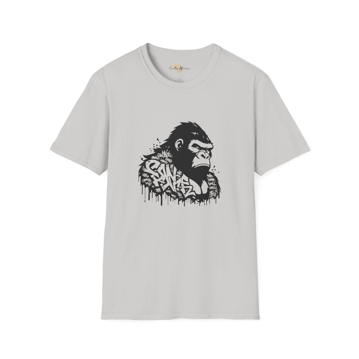King Gong graffiti unisex softstyle tee Funky African