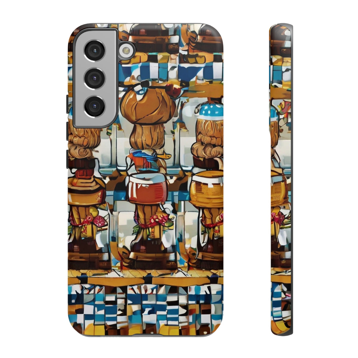 African Print Samsung Galaxy Tough Case Funky African