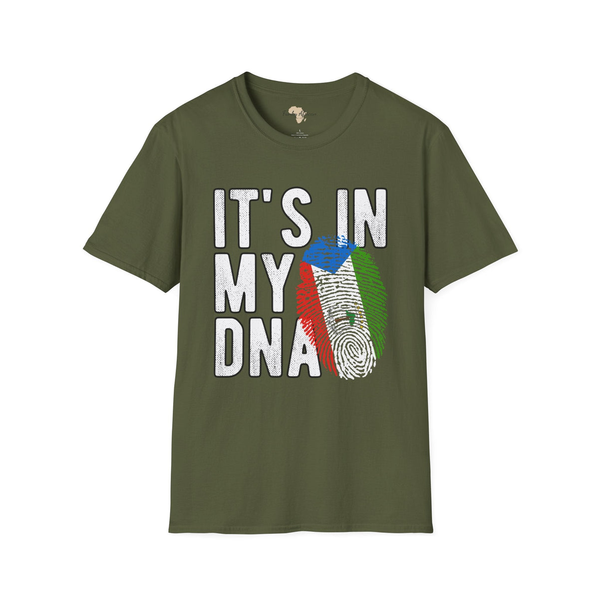 it's in my DNA unisex tee - Equatorial Guinea Funky African