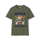 Smiles and happiness unisex softstyle tee