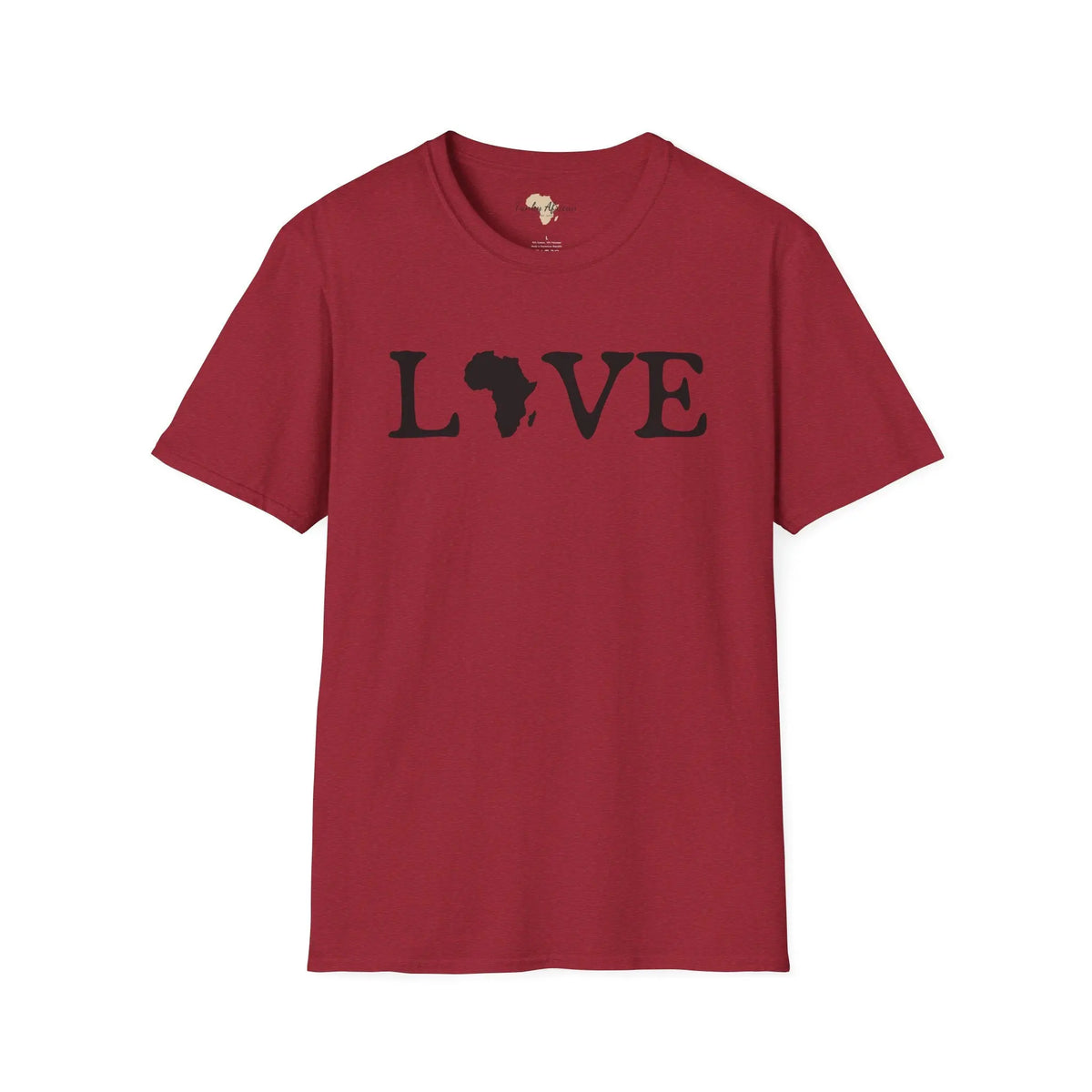 One love unisex softstyle tee Funky African