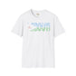 Djibouti text unisex softstyle tee