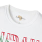 Sudan text unisex softstyle tee