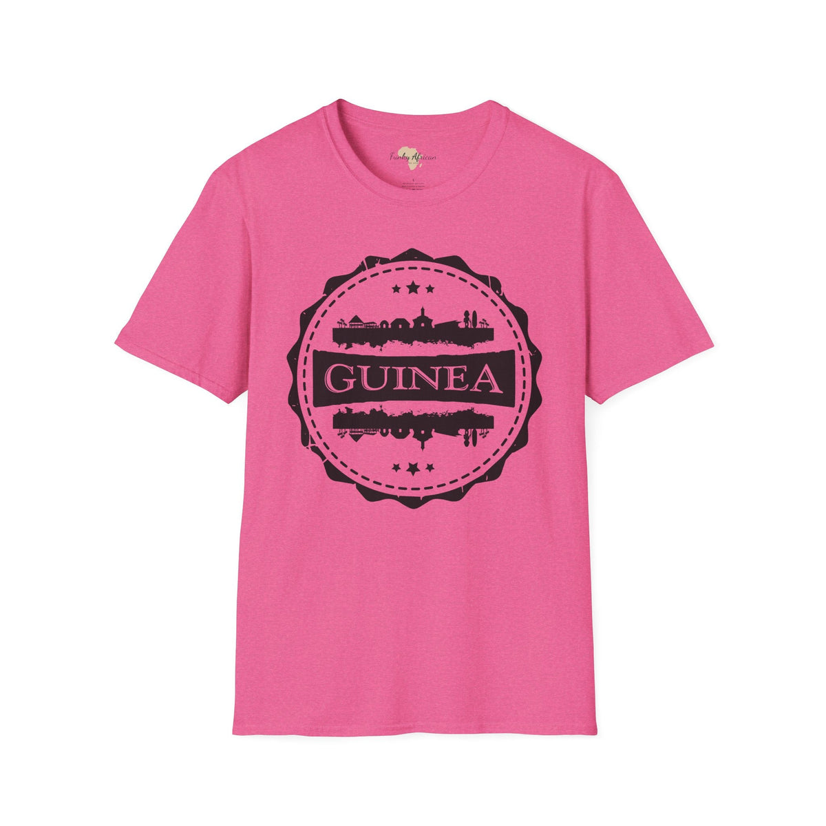 Guinean Stamp unisex tee Funky African