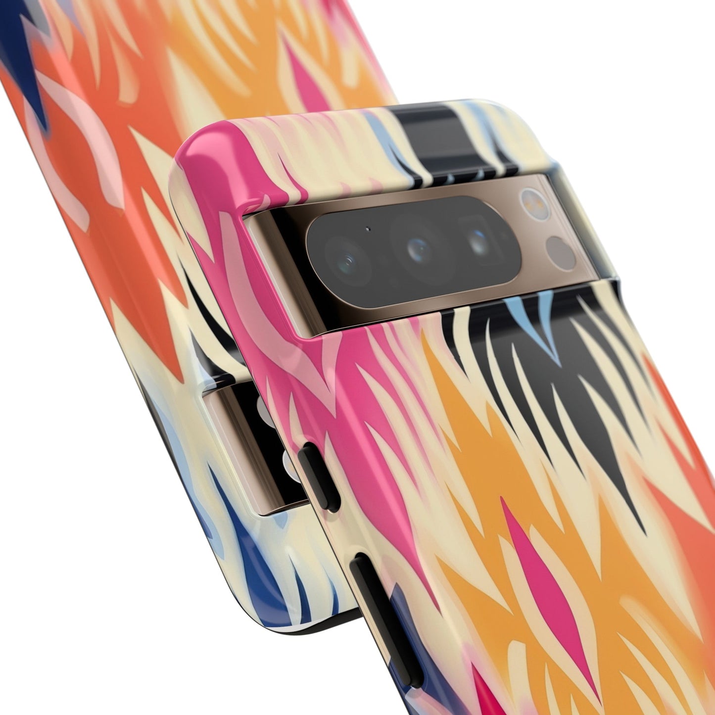 African Print Google Pixel Tough Case Funky African