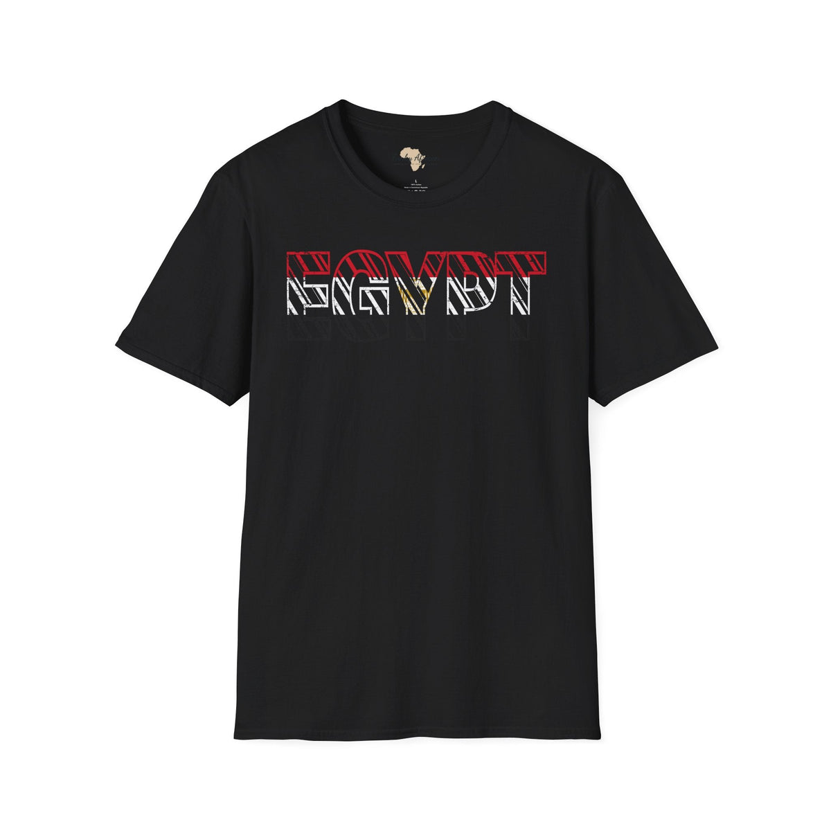 Egypt text unisex softstyle tee Funky African