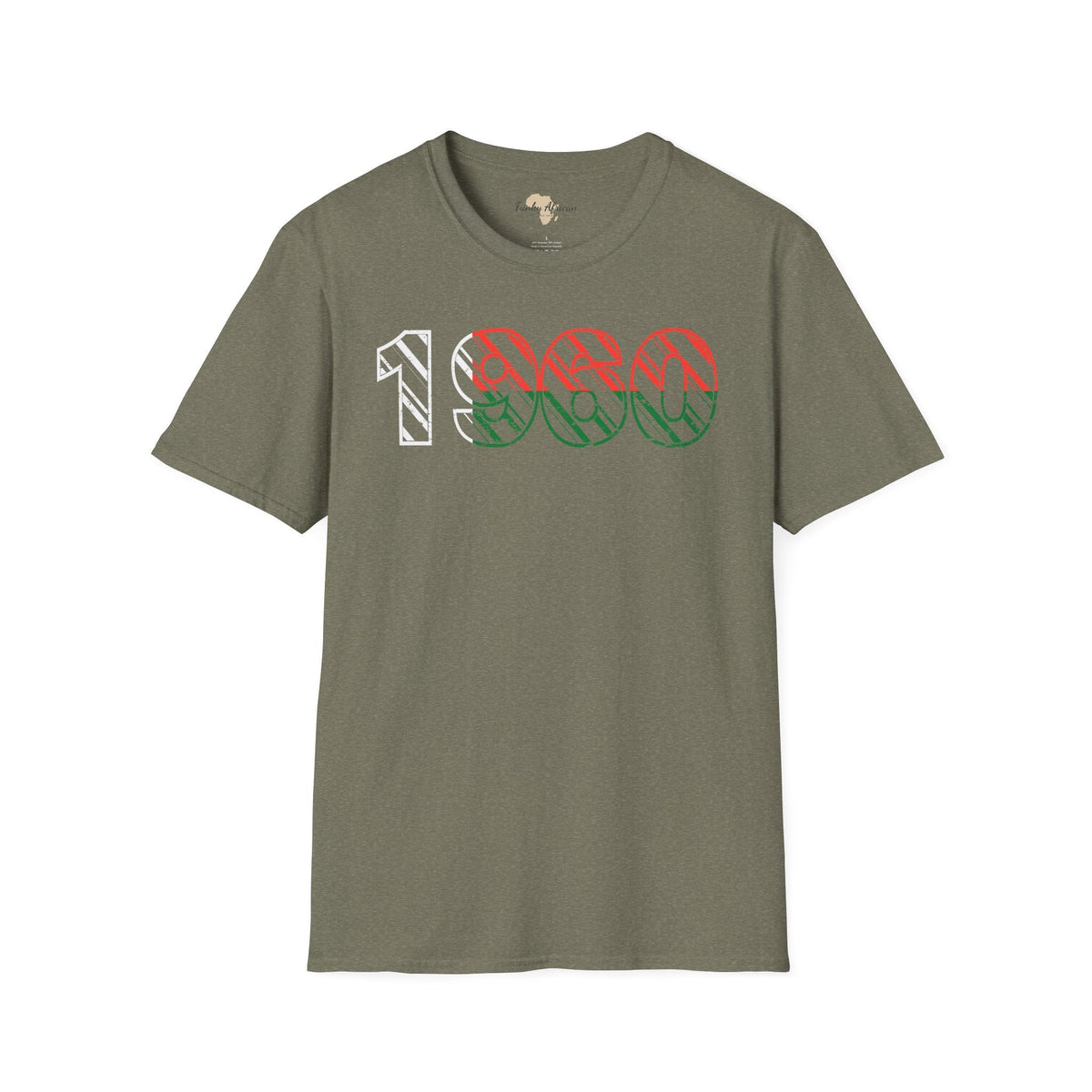 Madagascar year unisex softstyle tee Funky African