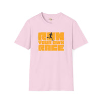Run your own race unisex softstyle tee