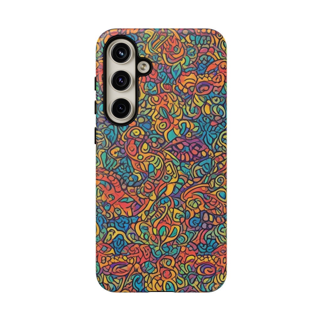 African Print Samsung Galaxy Tough Case Funky African