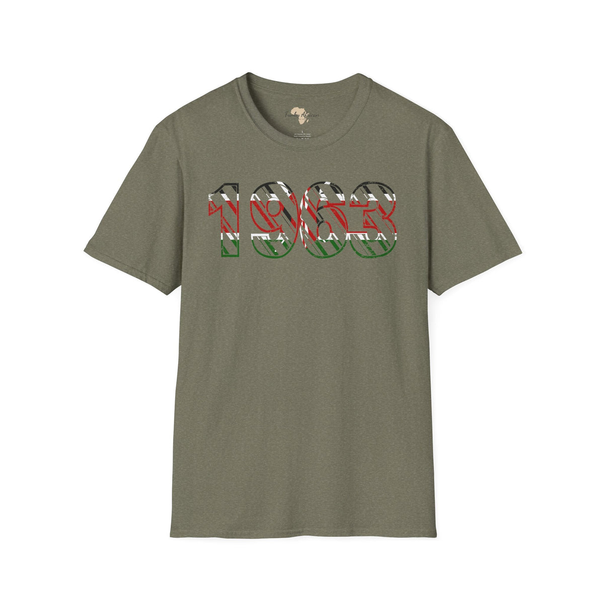 Kenya year unisex softstyle tee Funky African