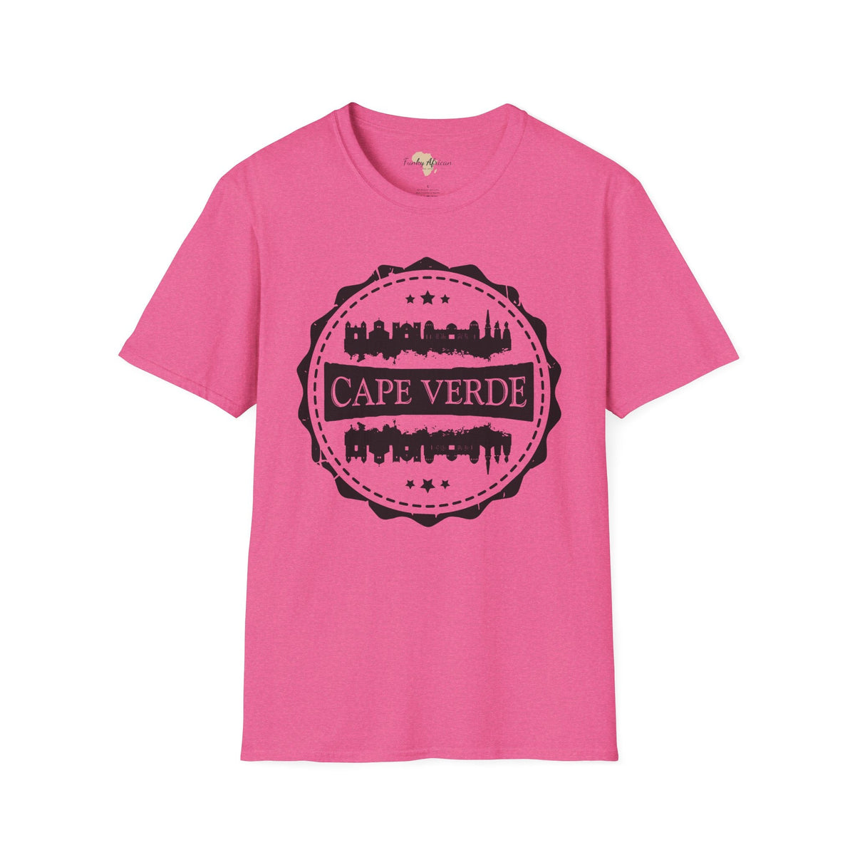 Cabo Verde Stamp unisex tee Funky African
