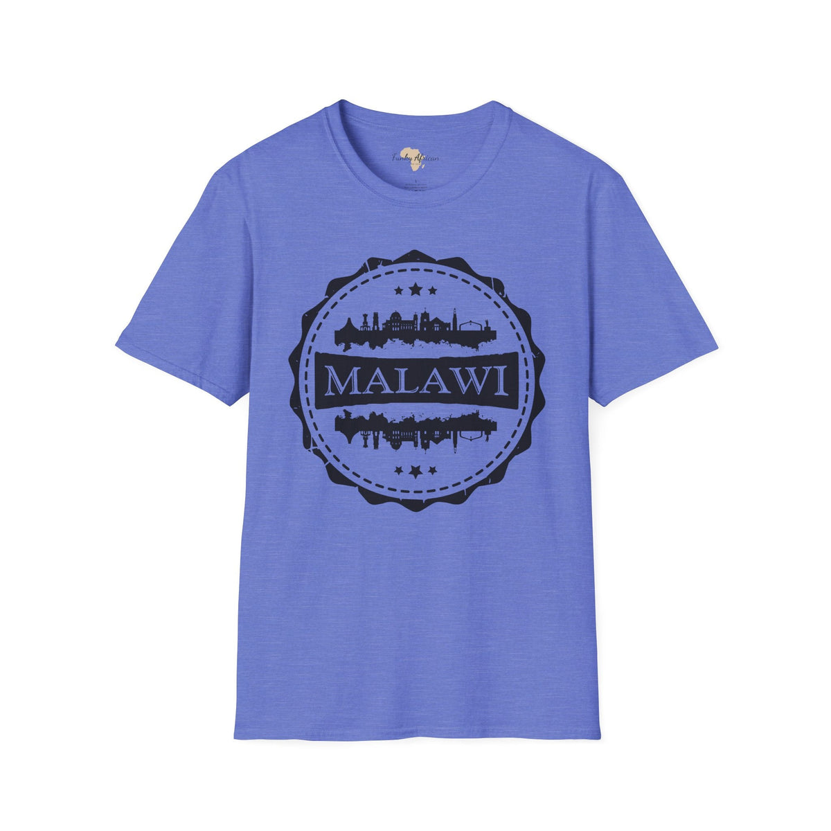 Malawi Stamp unisex tee Funky African