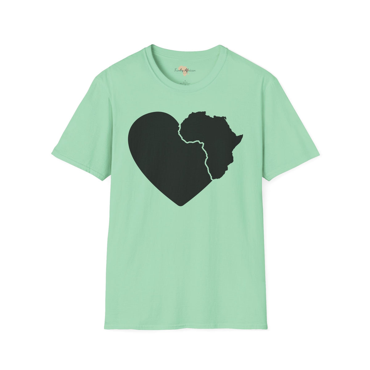 Love, Africa graffiti unisex softstyle tee Funky African