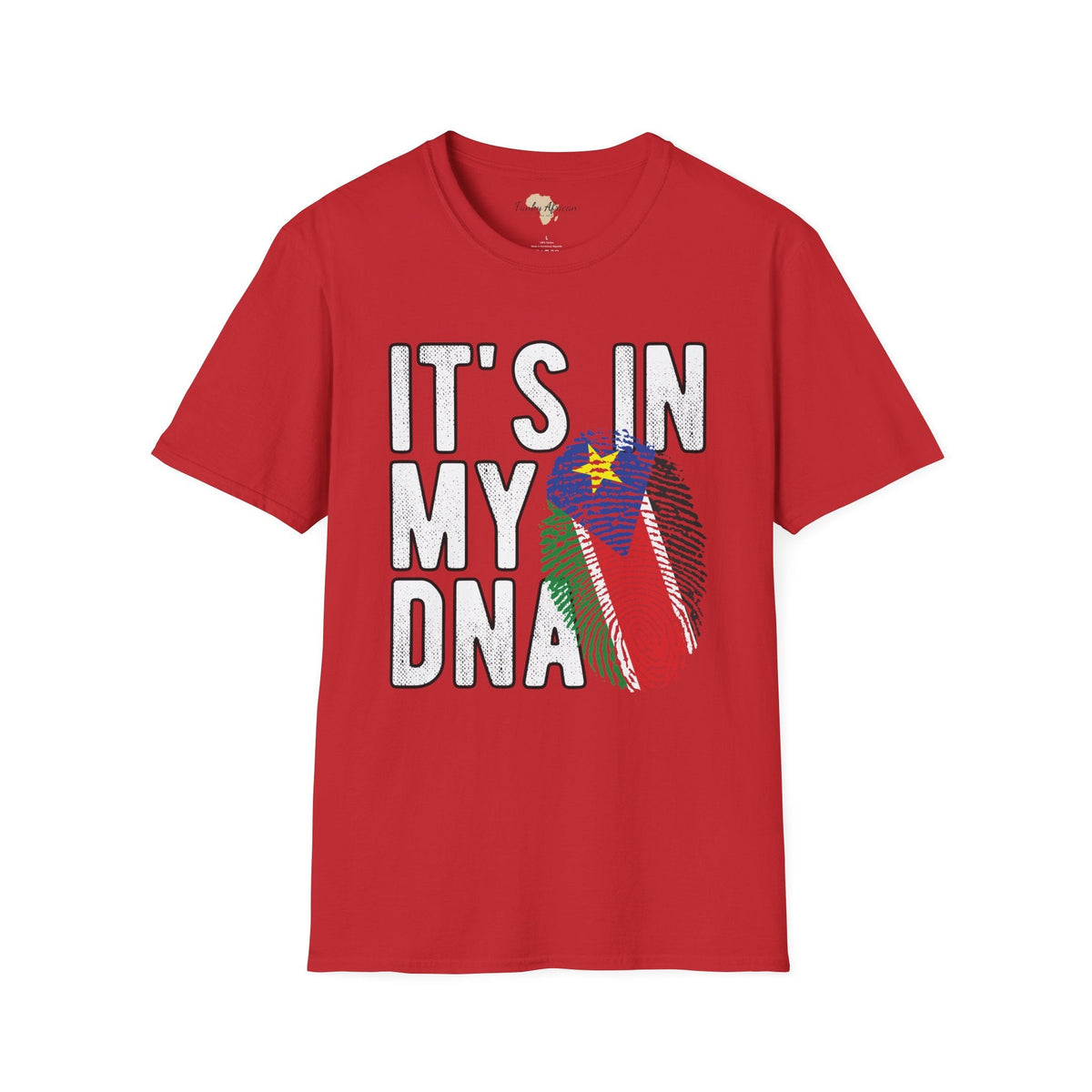 it's in my DNA unisex tee - South Sudan Funky African