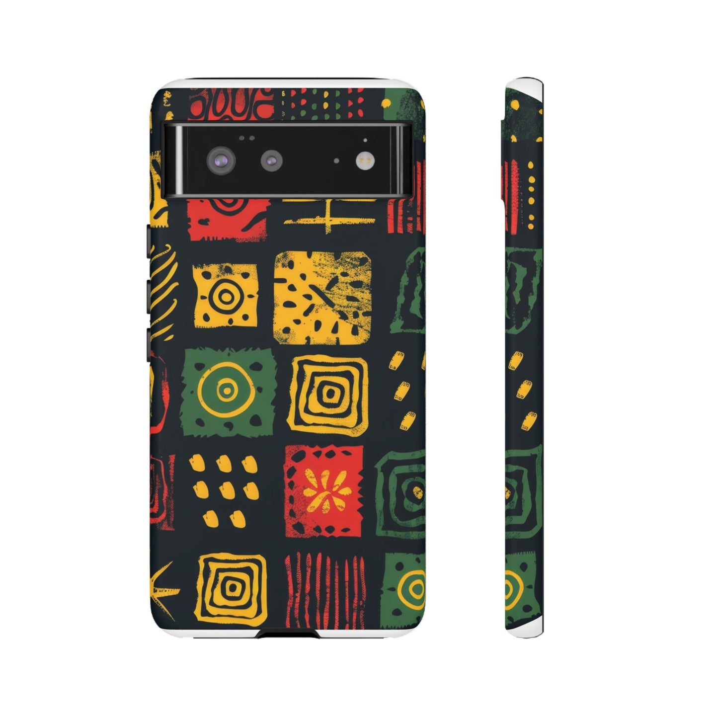 African Print Google Pixel Tough Cases Funky African