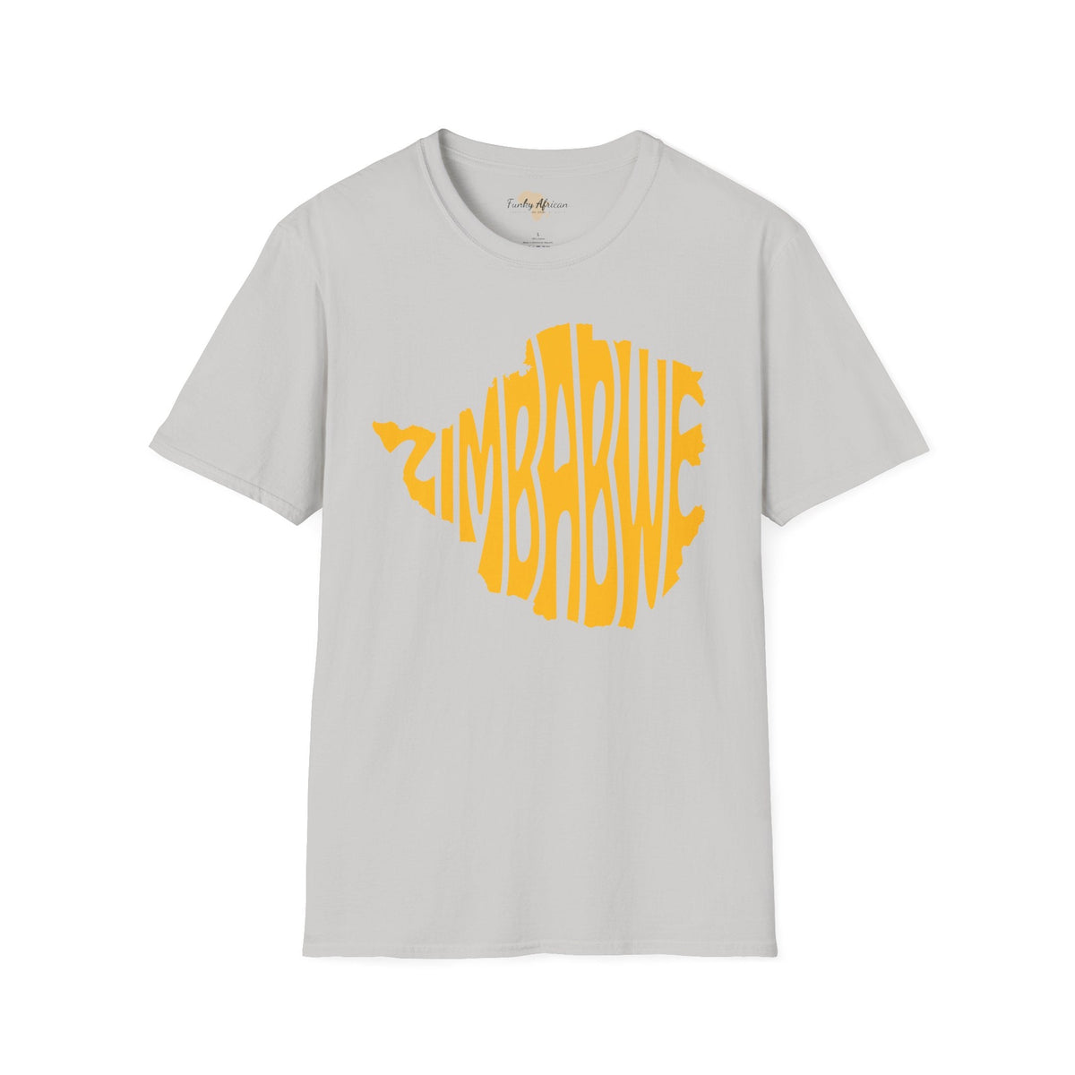 Zimbabwe cut unisex softstyle tee Funky African