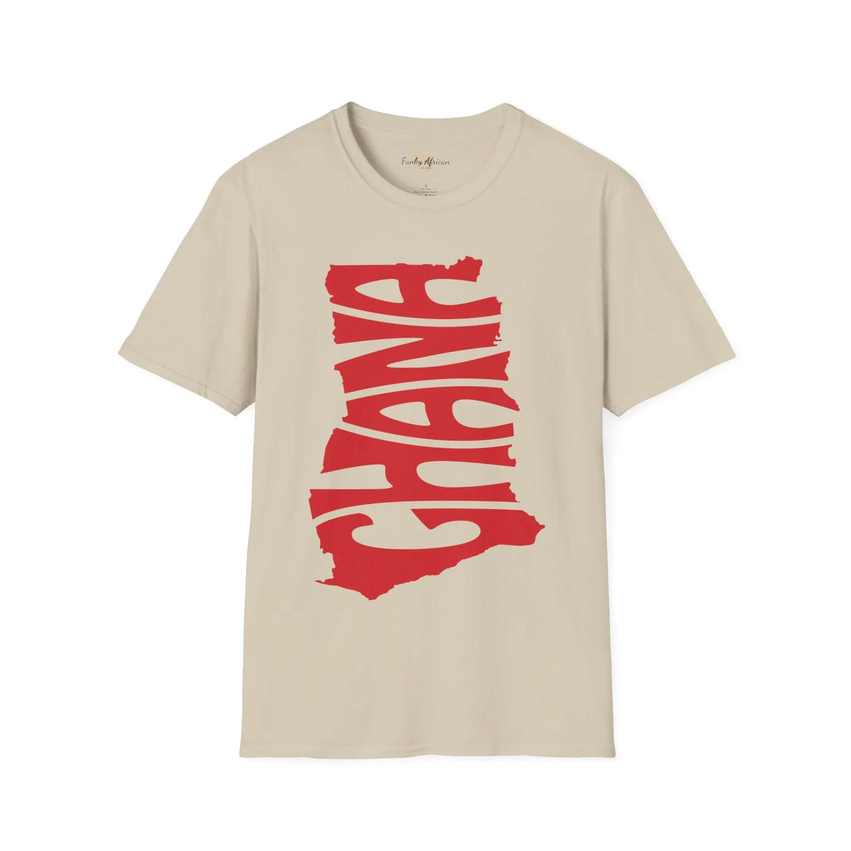 Ghana cut unisex softstyle tee Funky African