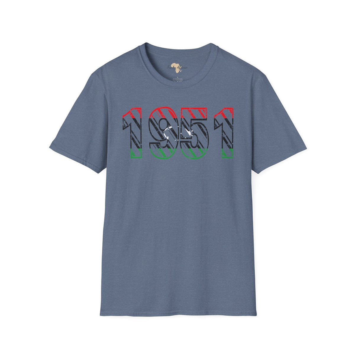 Libya year unisex softstyle tee Funky African