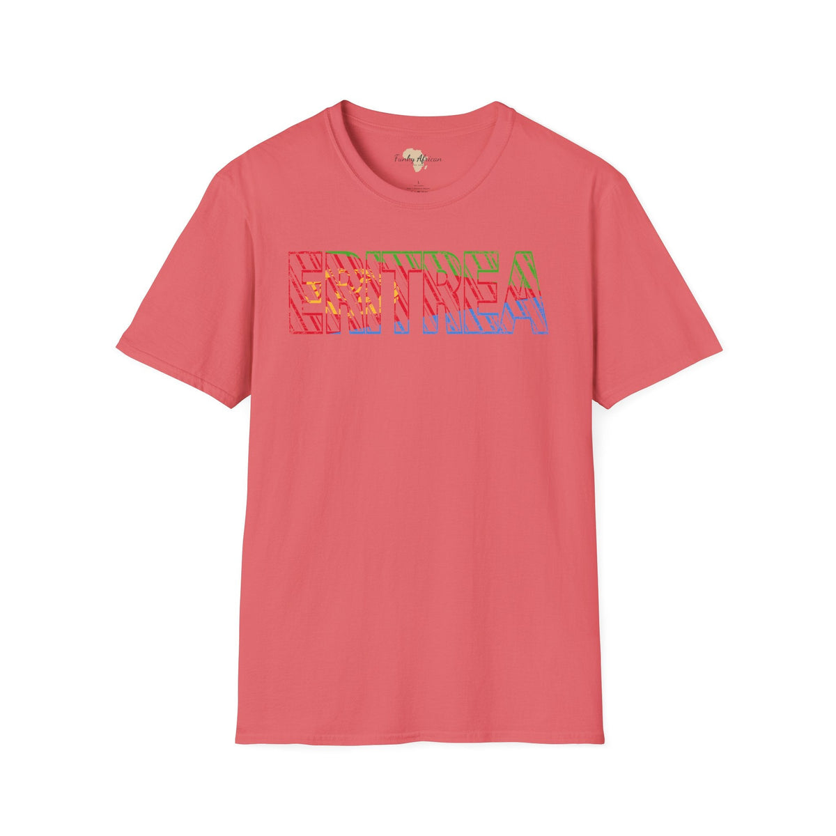 Eritrea text unisex softstyle tee Funky African