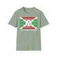 Burundi strip unisex softstyle tee