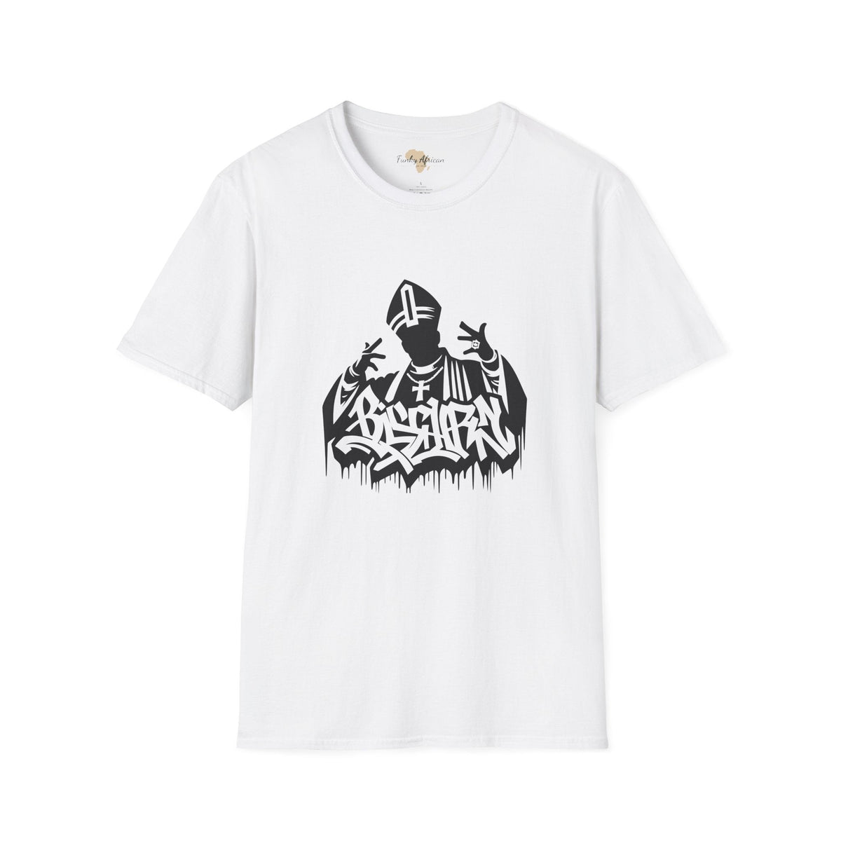 Funky graffiti unisex softstyle tee Funky African