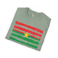 Burkina Faso strip unisex softstyle tee