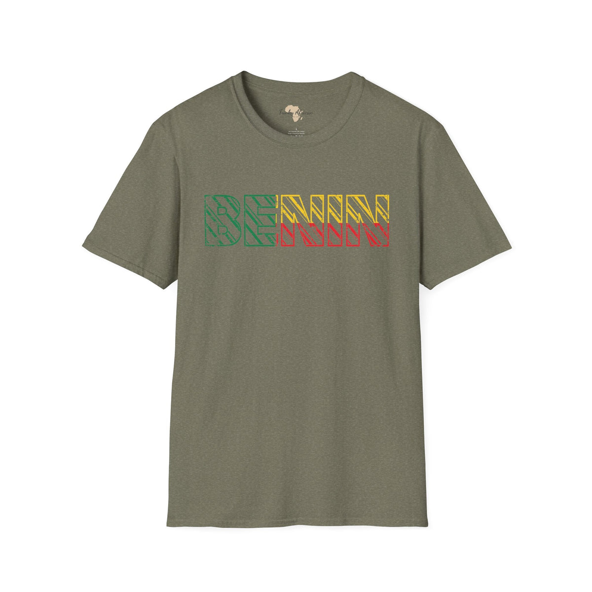 Benin text unisex softstyle tee Funky African