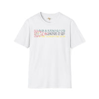 Mozambique text unisex softstyle tee