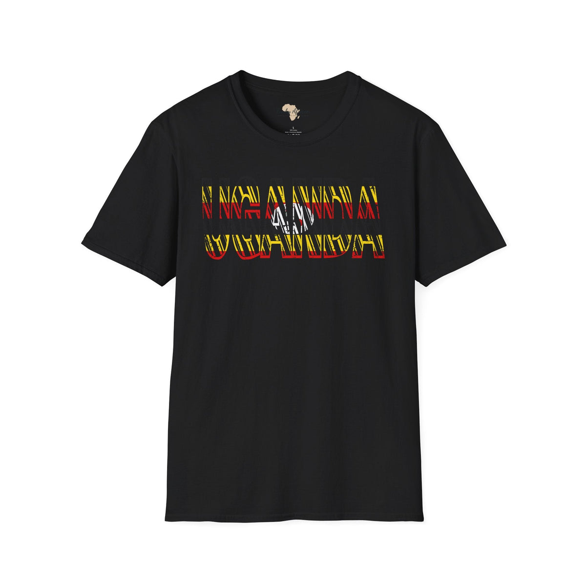 Uganda text unisex softstyle tee Funky African