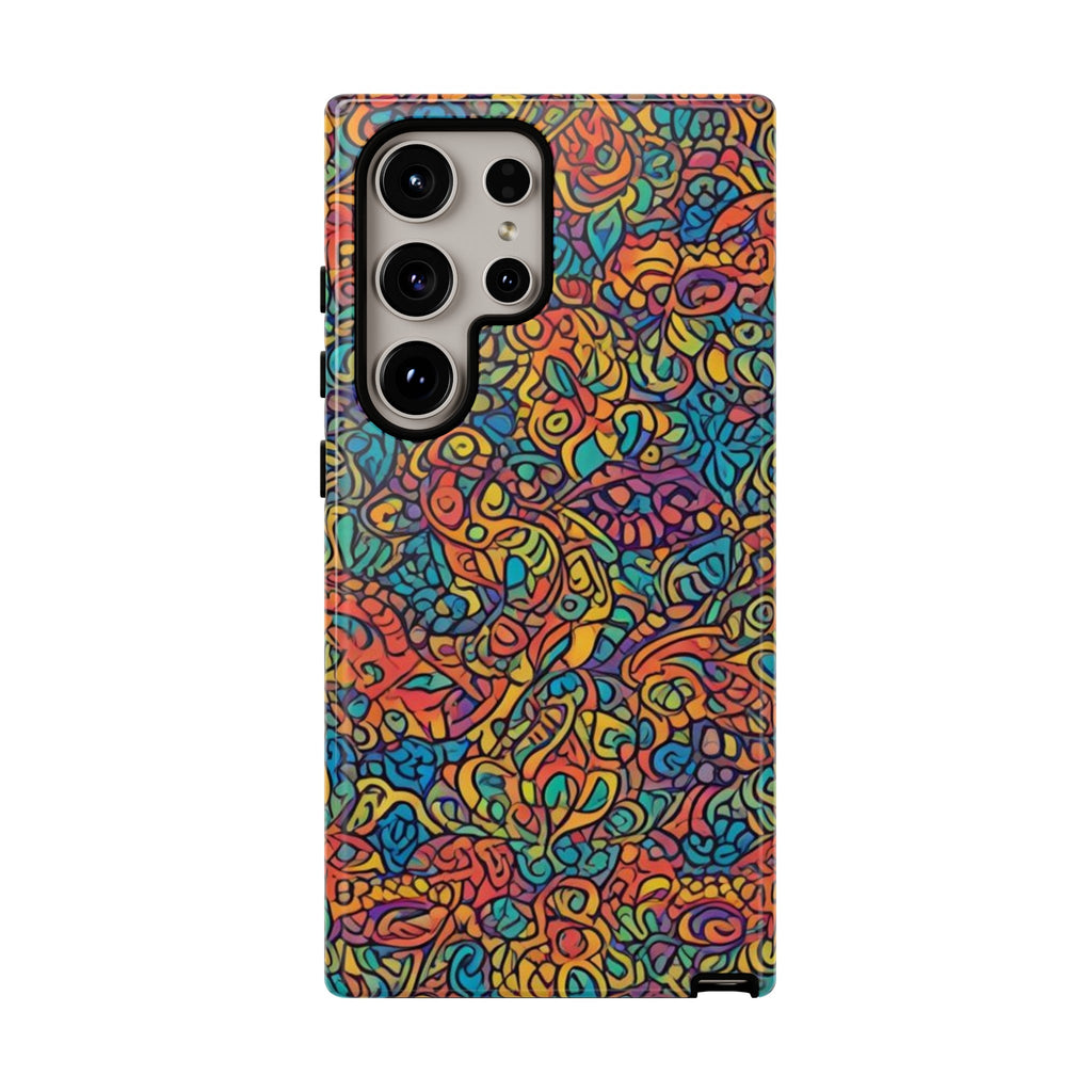 African Print Samsung Galaxy Tough Case Funky African