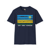Rwanda strip unisex softstyle tee