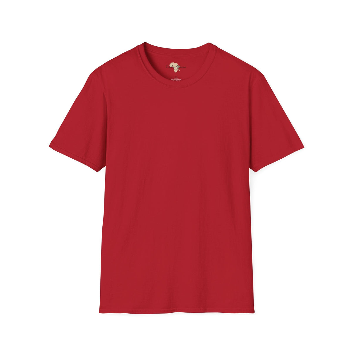 Blank unisex softstyle tee Funky African