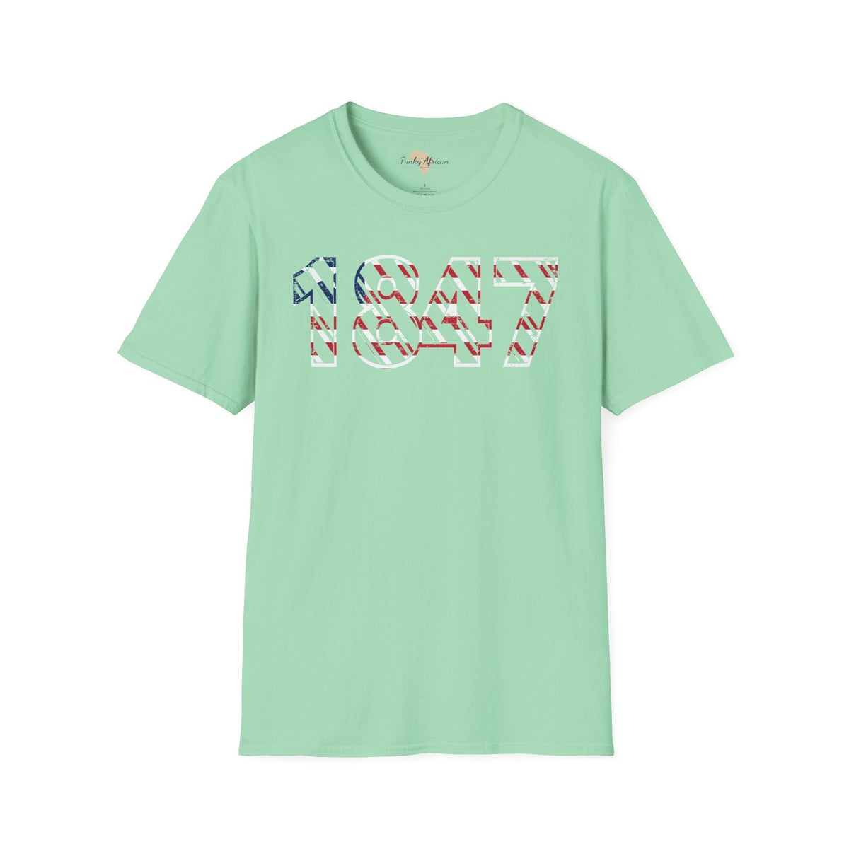 Liberia year unisex softstyle tee Funky African